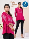 Pretty Woman By Kaya Rayon Ladies Short Top Wholesale In Delhi